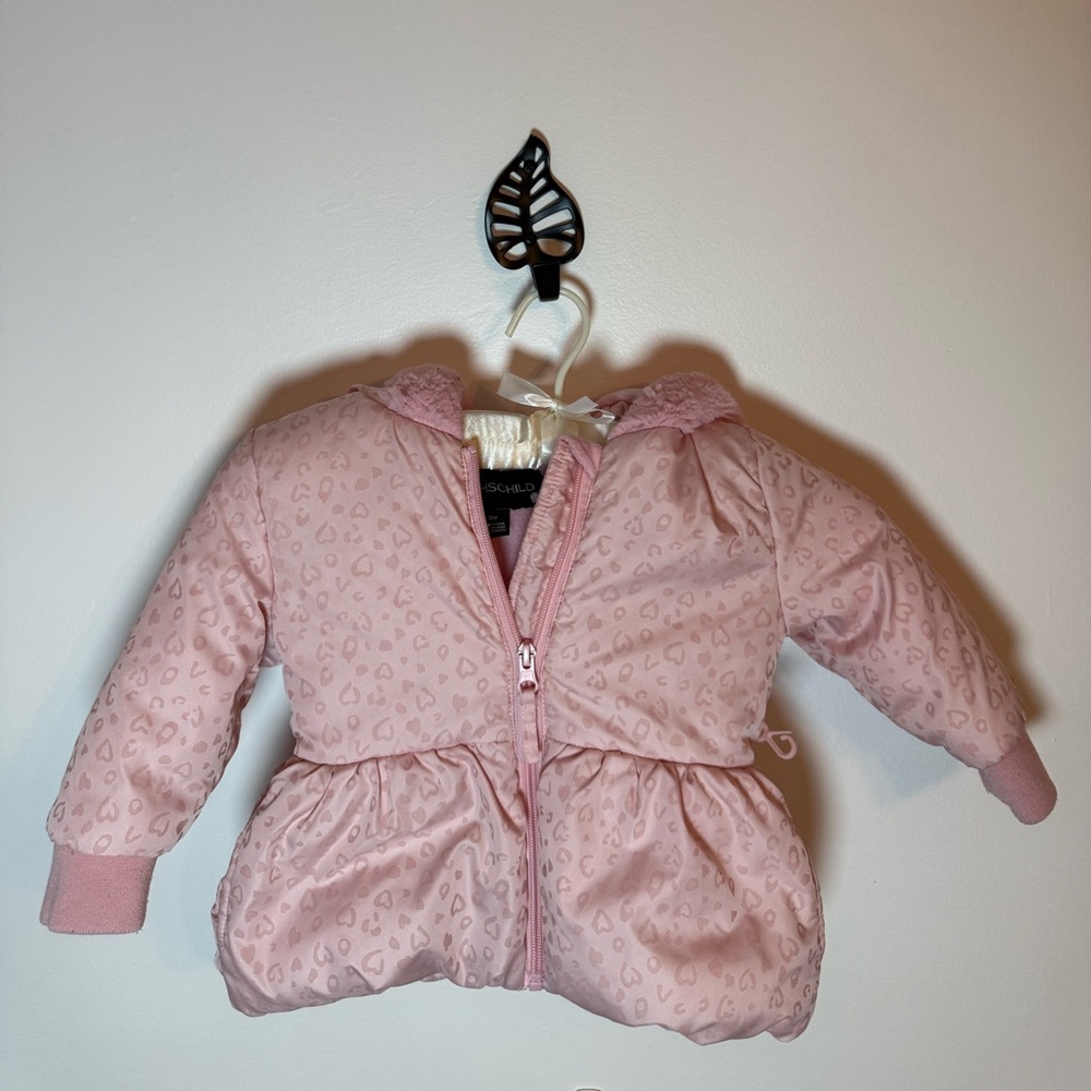 Rothschild Pink Baby Puffer Coat